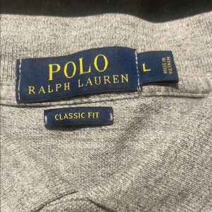 Polo by Ralph Lauren Heather Gray Polo Shirt